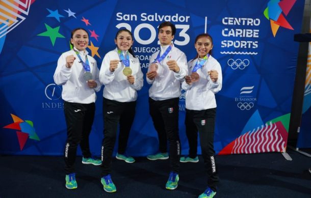 México llega su máximo de medallas en Juegos Centroamericanos y del Caribe