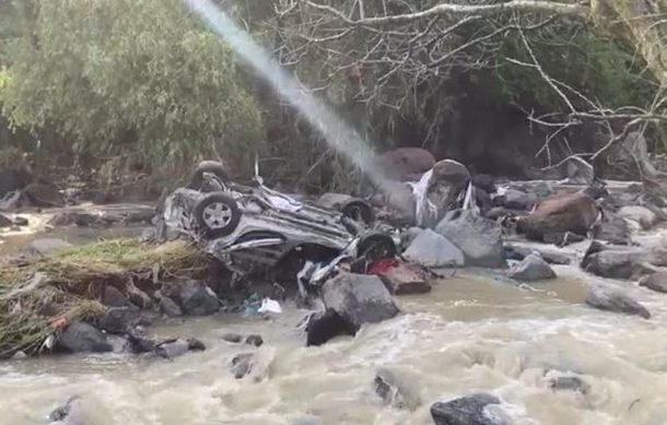 Buscan a hombre desaparecido tras la tormenta de este jueves