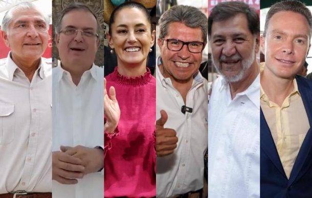 Concluyen giras los aspirantes a candidatura presidencial de Morena