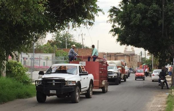 Protestan en Tonalá por el cierre del rastro municipal