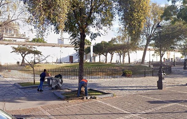 Buscan convertir plazoleta atrás del Hospicio Cabañas en centro comunitario