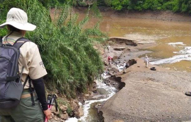 Sigue búsqueda de hombre arrastrado por el río Santiago