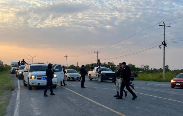 Delincuentes disparan contra helicóptero de Policía de Tamaulipas