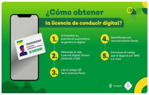 Lanzan app para obtener la licencia de conducir digital en Jalisco