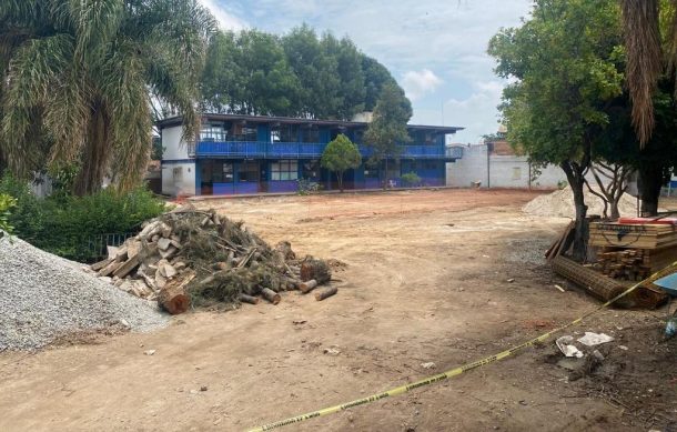 Primaria de Jardines de Nuevo México no abrió las aulas por obras