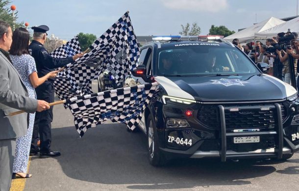 Policía de Zapopan estrena patrullas