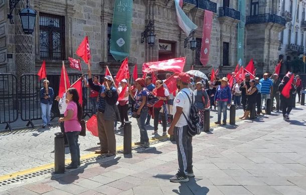 Realizan protestas en el Centro y en avenida Chapultepec