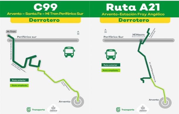 Extienden rutas de transporte público tras protesta en Arvento en Tlajomulco