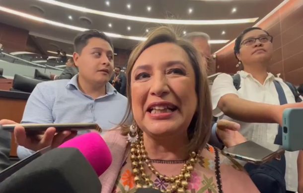 Xóchitl Gálvez aplaude visita de Sheinbaum al Senado