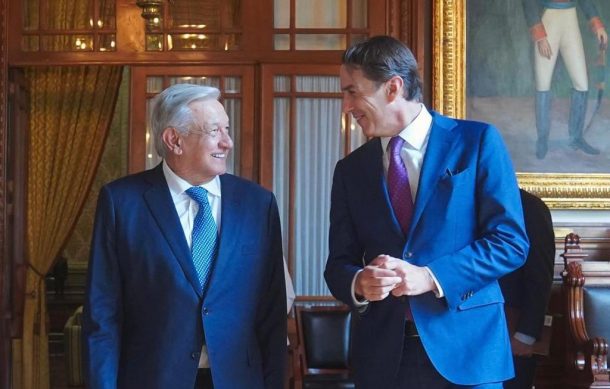 AMLO se reúne con enviado de Biden