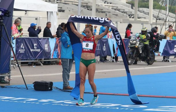 La jalisciense Citlali Moscote le da oro a México, al ganar el Maratón Panamericano