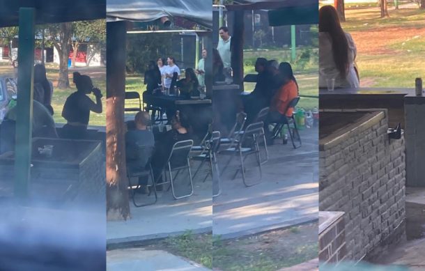 Organizan convivio con alcohol en Metropolitano pese a restricciones