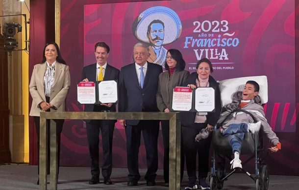 Gobierno Federal dona casa en CDMX para atender gente con discapacidad