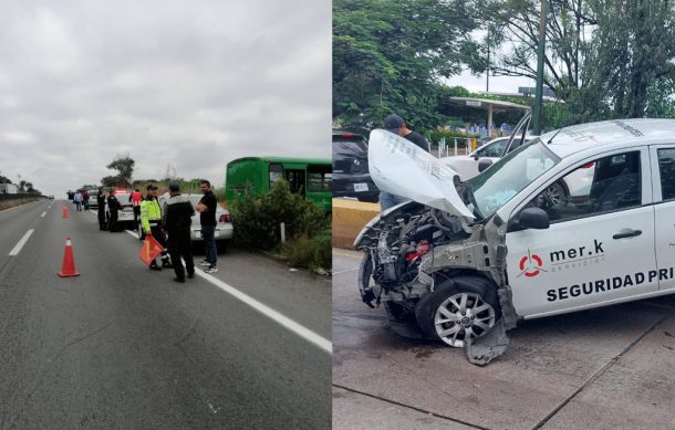 Llevan a audiencia a chofer que provocó varios choques en avenida Vallarta y carretera a Nogales