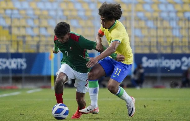 Cae México 1-0 ante Brasil en el futbol varonil de los Panamericanos