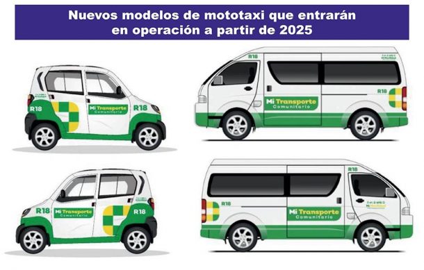 Remplazarán mototaxis con camionetas y automóviles compactos