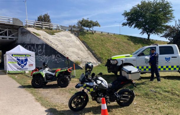 Módulos viales atienden los primeros incidentes en Av. López Mateos