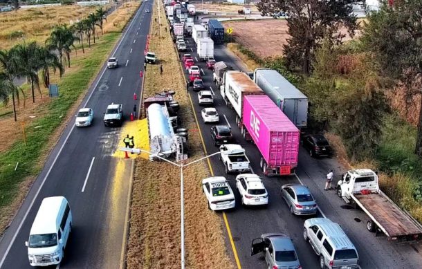 Accidentes complican la vialidad esta mañana en avenida López Mateos