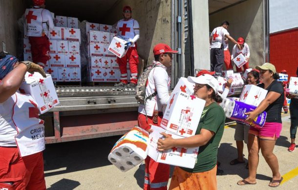 Mantendrán abierto por tiempo indefinido el centro de acopio de la Cruz Roja en Jalisco