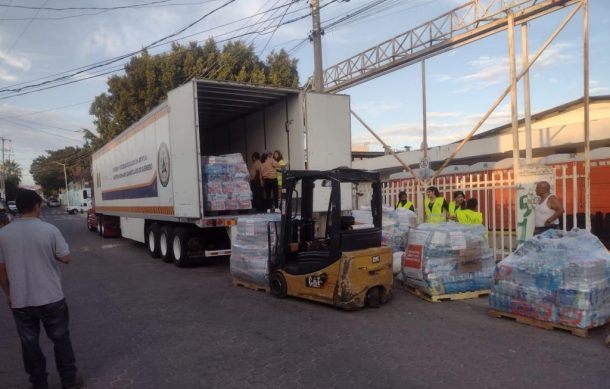 Sale el quintó cargamento con ayuda humanitaria a Guerrero