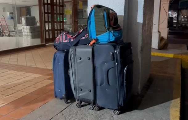 Aseguran drogas dentro de maletas en la Nueva Central Camionera