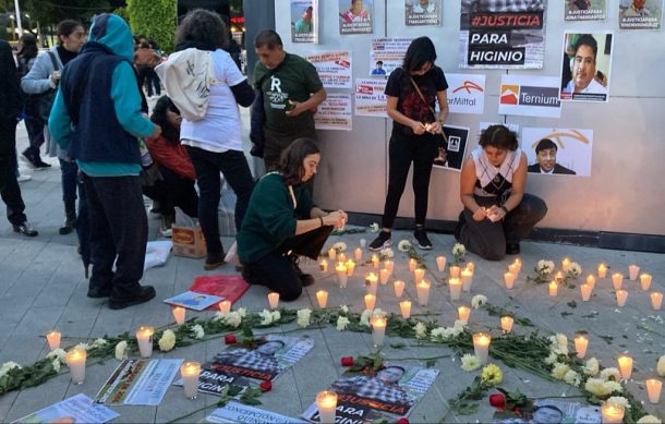 Realizan vigilia en homenaje de activista indígena asesinado