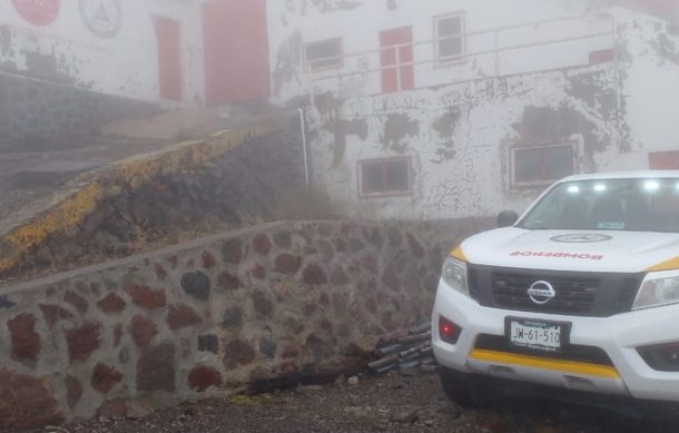 Granizó en el Nevado de Colima, pero no hay nada de nieve