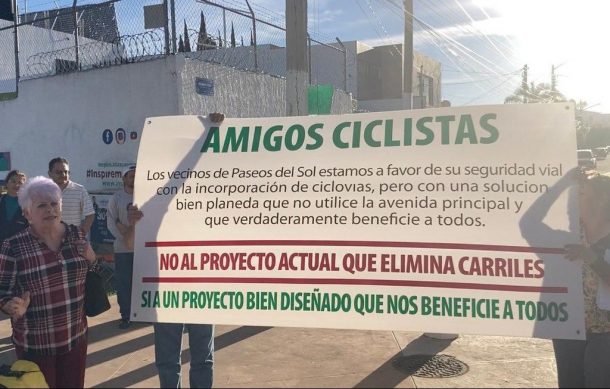 Vecinos de avenida Copérnico piden que ciclovía se concluya en otra vía