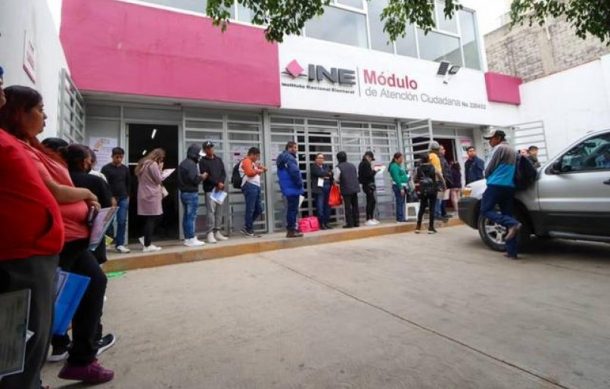 Este jueves vence el plazo para recoger la credencial de elector