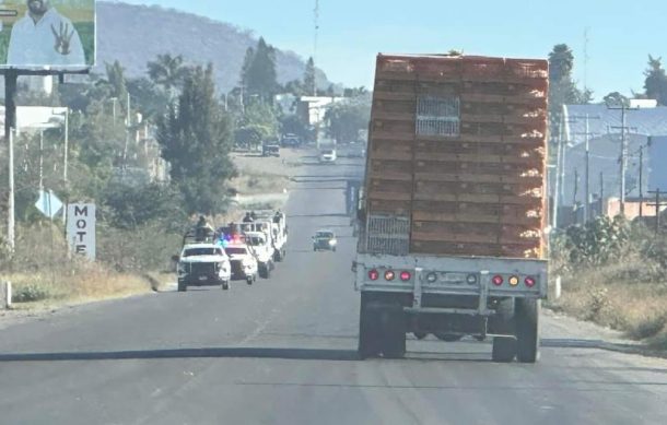 Se registran bloqueos carreteros en Ocotlán tras manifestación contra GN