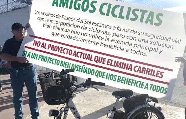 Alcalde de Zapopan se reunirá con opositores de ciclovía en Copérnico