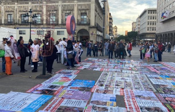 Protestan por omisiones de autoridades para reinstalar el Antimonumento 5J