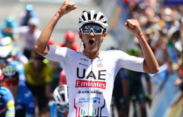 El ciclista mexicano Isaac del Toro termina tercero en Australia