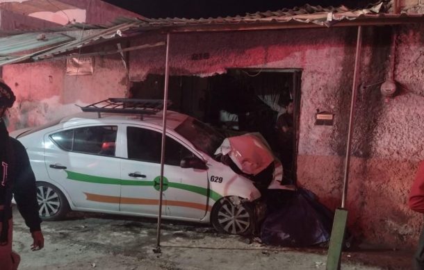 Hombre fallece tras choque de taxi en Tlaquepaque