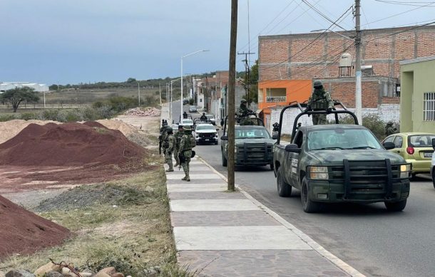 Llegan 800 militares más para reforzar la vigilancia en ZMG