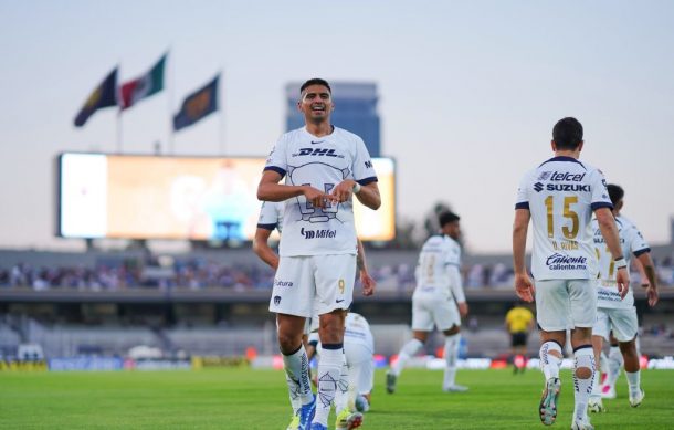 Pumas vence a Santos y es sublíder del torneo