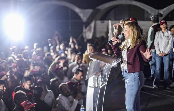 Claudia Delgadillo arranca campaña en colonia Ferrocarril