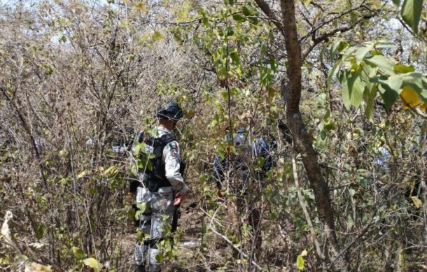 Continúan labores en fosas clandestinas halladas en Ameca