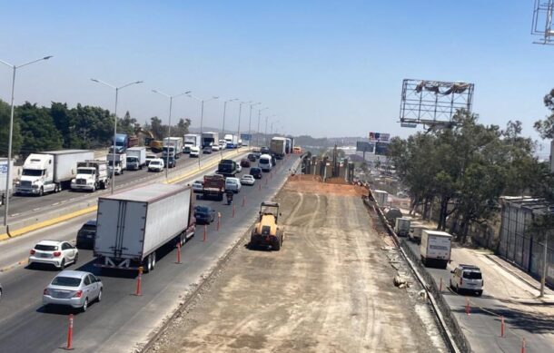 Obras en Puente vehicular de  Periférico Sur colapsa movilidad