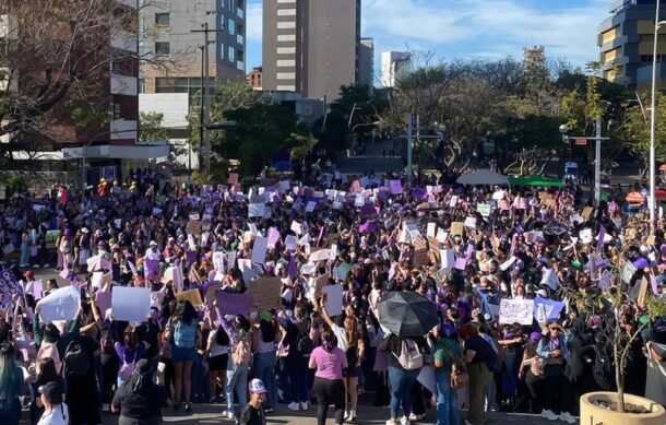 Más de 45 mil mujeres exigen justicia, igualdad y una vida sin violencia en GDL