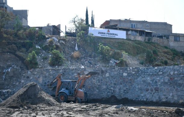 Siguen retiros de invasores del Arroyo Seco en Zapopan