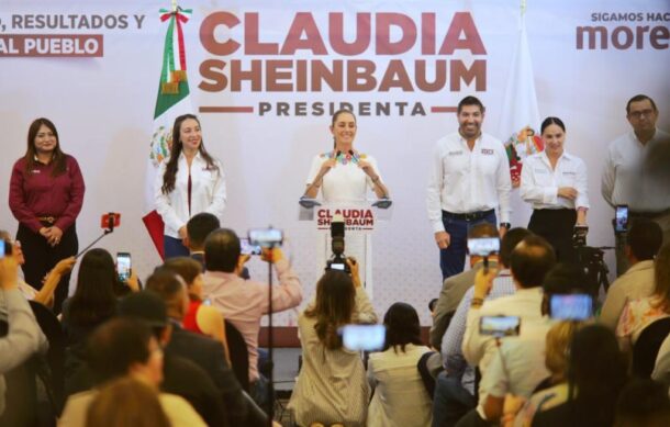 Promete Sheinbaum mantener apoyos en la frontera norte