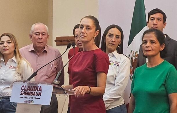 Sheinbaum pide investigar espectaculares que promueven el voto en Jalisco