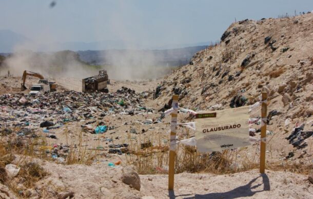 Clausuran basurero irregular de Huaxtla