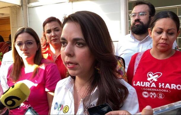 Laura Haro no denuncia a Lemus; pide al IEPC garantice civilidad