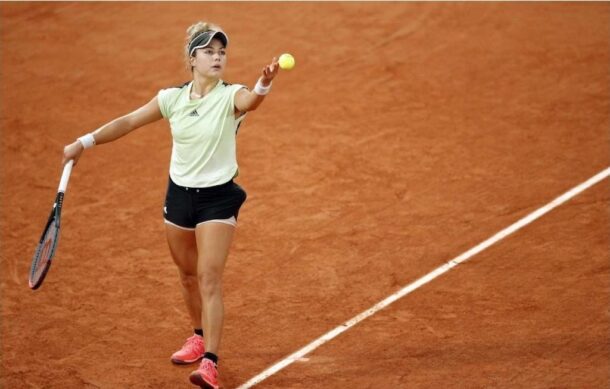 Renata se despide del Roland Garros; sólo jugó 2 sets