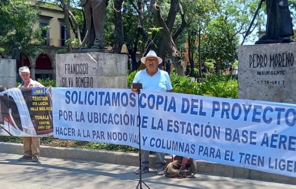 Piden vecinos que empaten obras de Línea 3 y de nodo vial en Zapopan