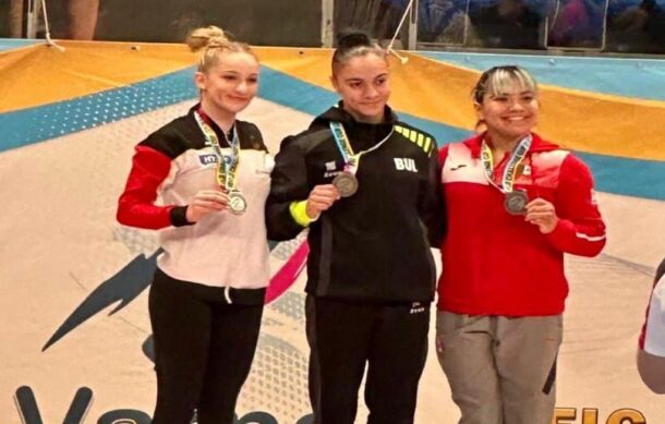 La gimnasta mexicana Alexa Moreno gana bronce en evento internacional