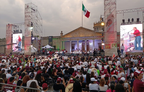 Claudia Sheinbaum cierra su campaña en Jalisco