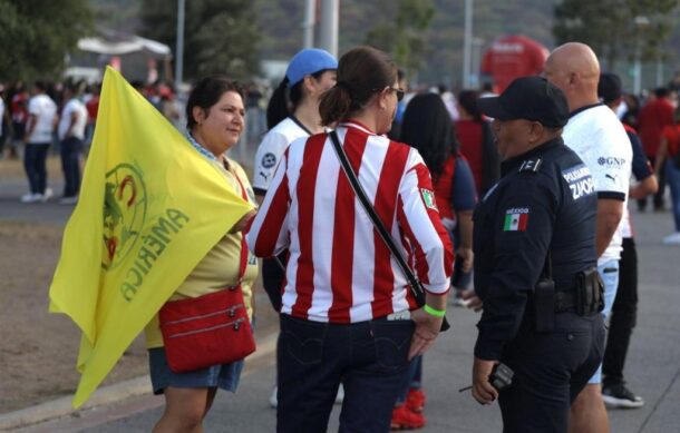 Alistan operativo de seguridad para el partido Chivas – América